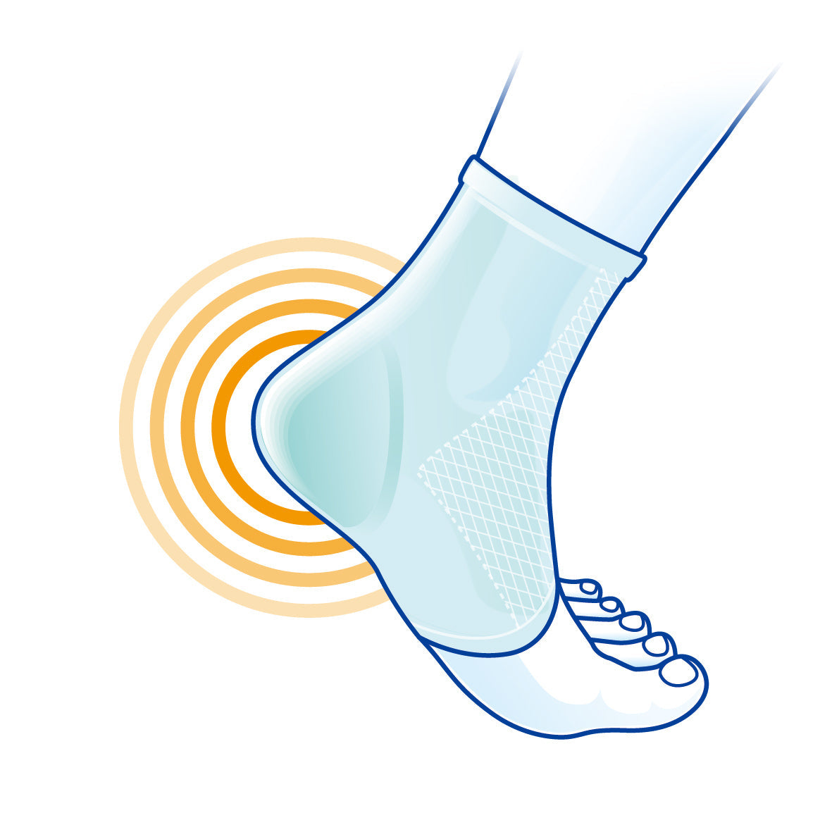 LP Support Heelcare Socks 349