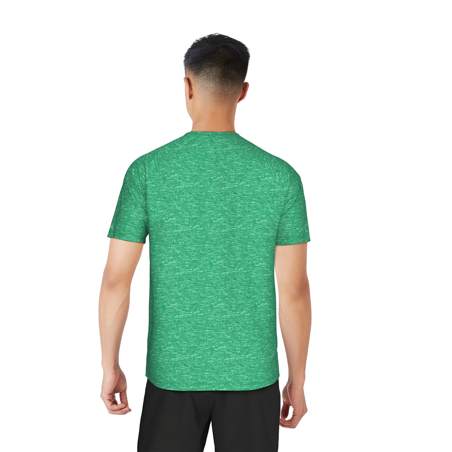 Nike Swim Men's Heather Short Sleeve Hydroguard Top