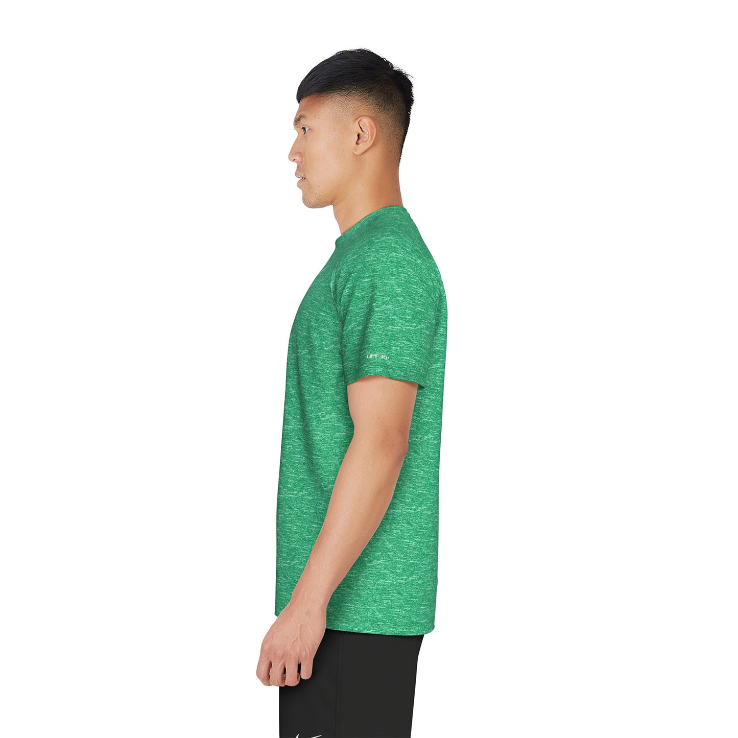 Nike Swim Men's Heather Short Sleeve Hydroguard Top