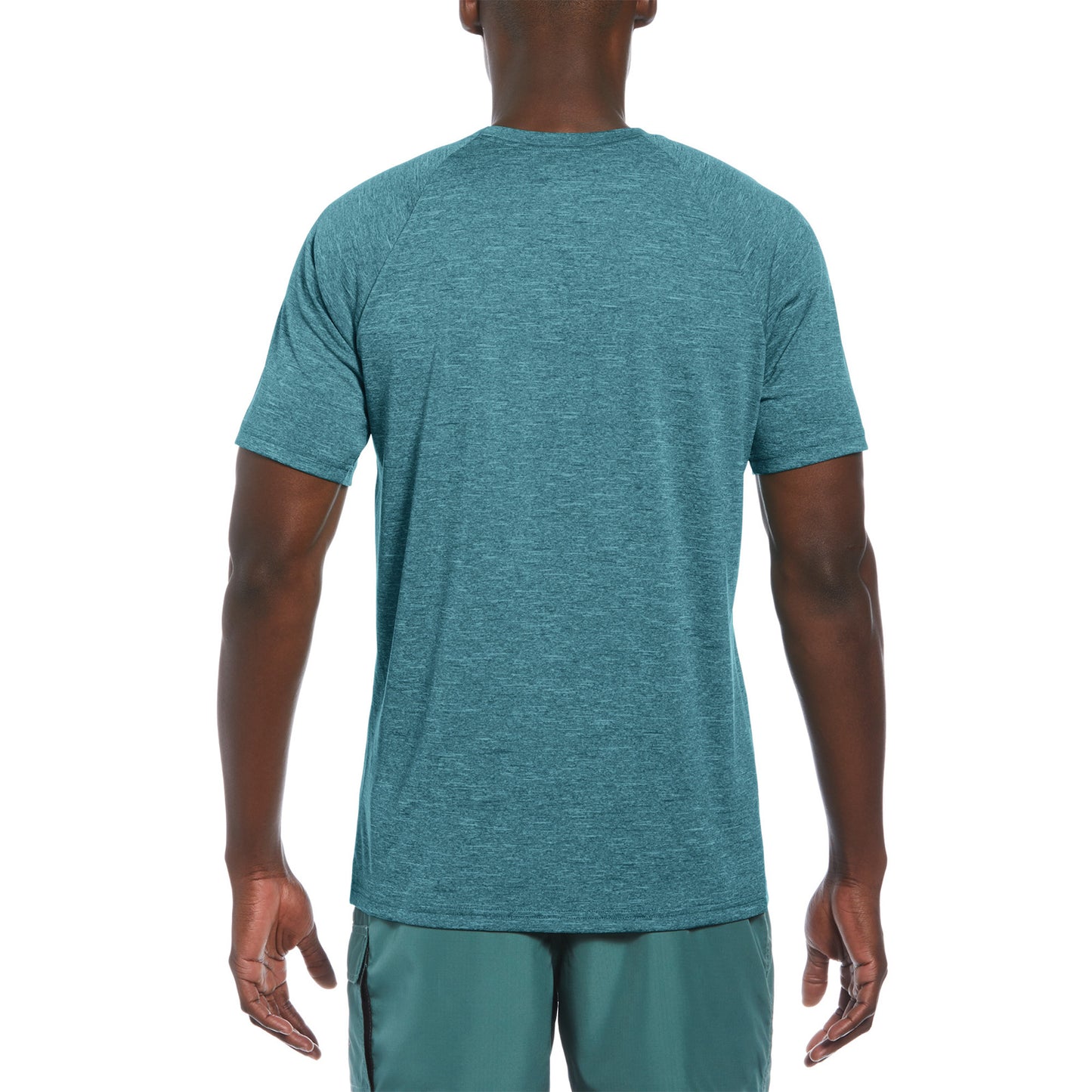 Nike Swim Men's Heather Short Sleeve Hydroguard Top