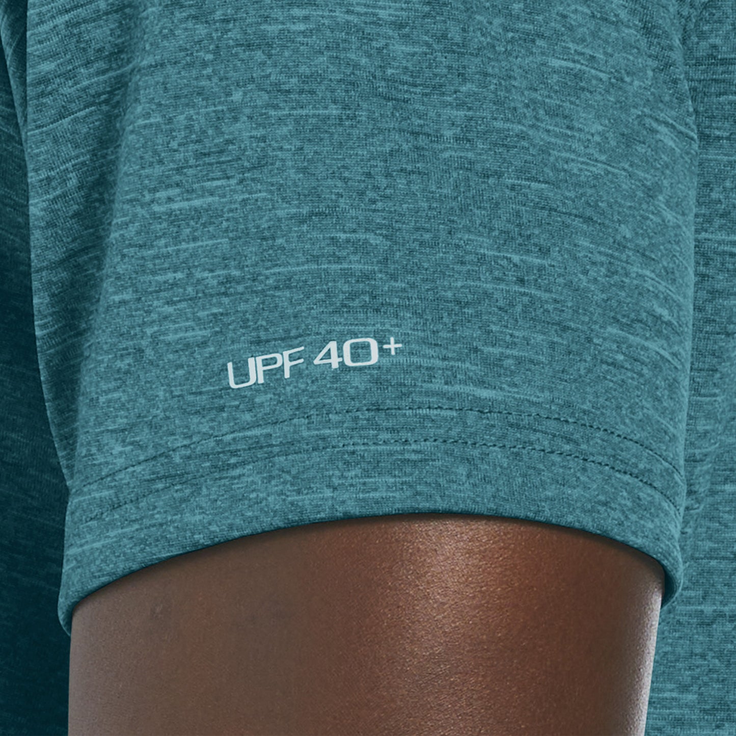 Nike Swim Men's Heather Short Sleeve Hydroguard Top
