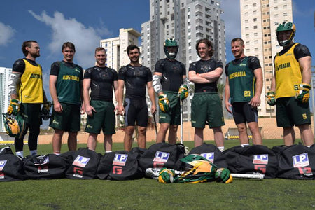 Aussie Sharks take on World Lacrosse Champs