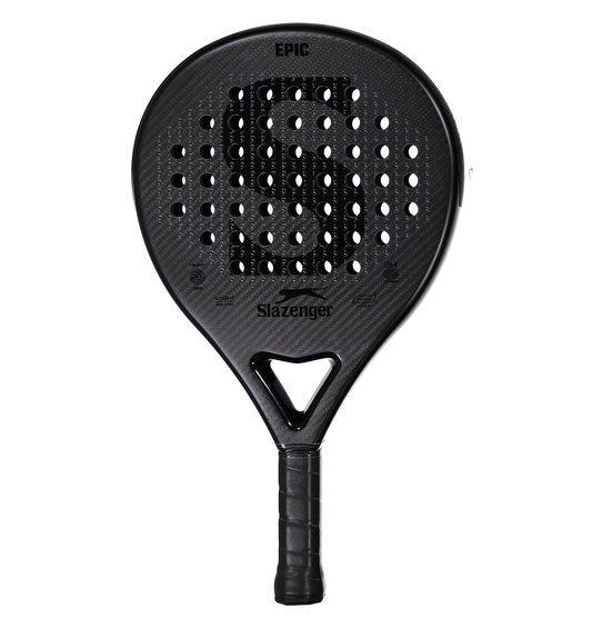 Slazenger Padel Panther Padel Racket Epic Hybrid Round 3K (Black)