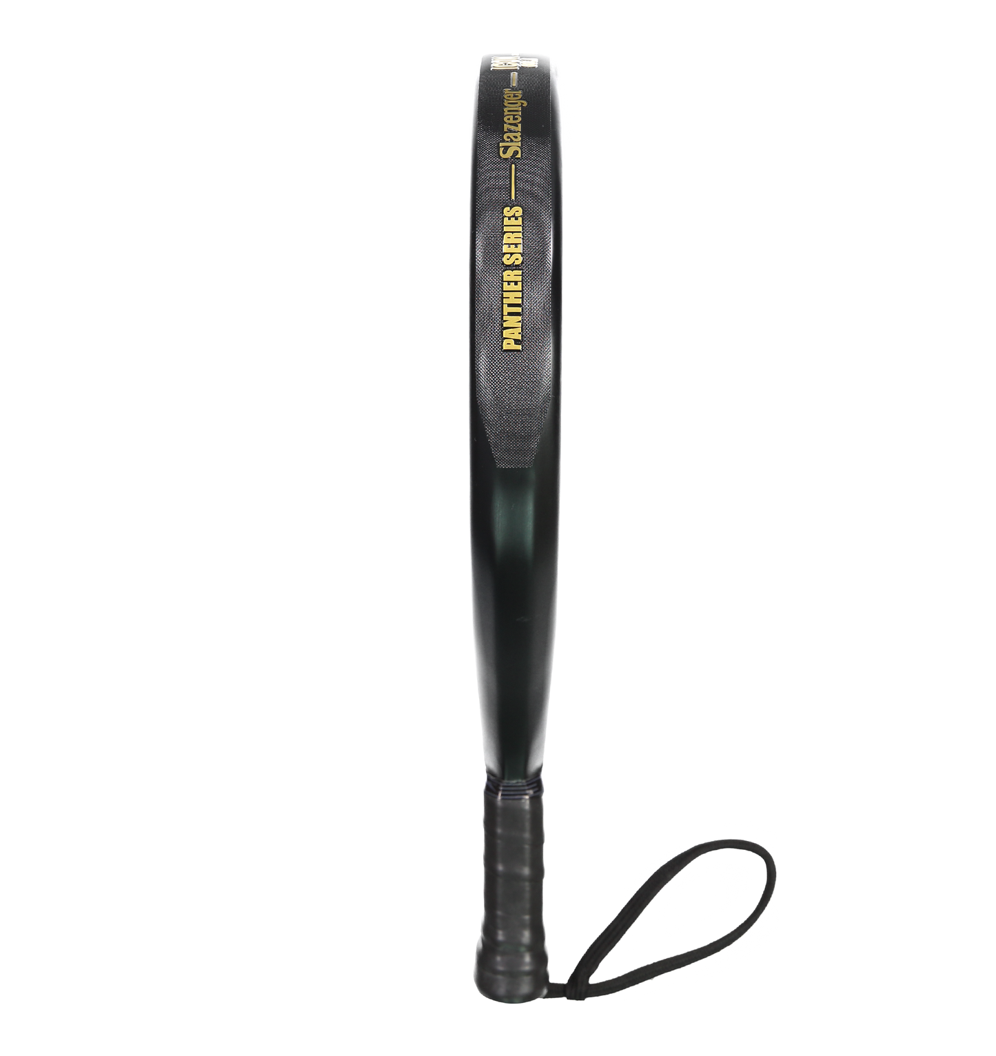 Slazenger Padel Panther Padel Racket Icon Gold Hybrid 12K (Black)