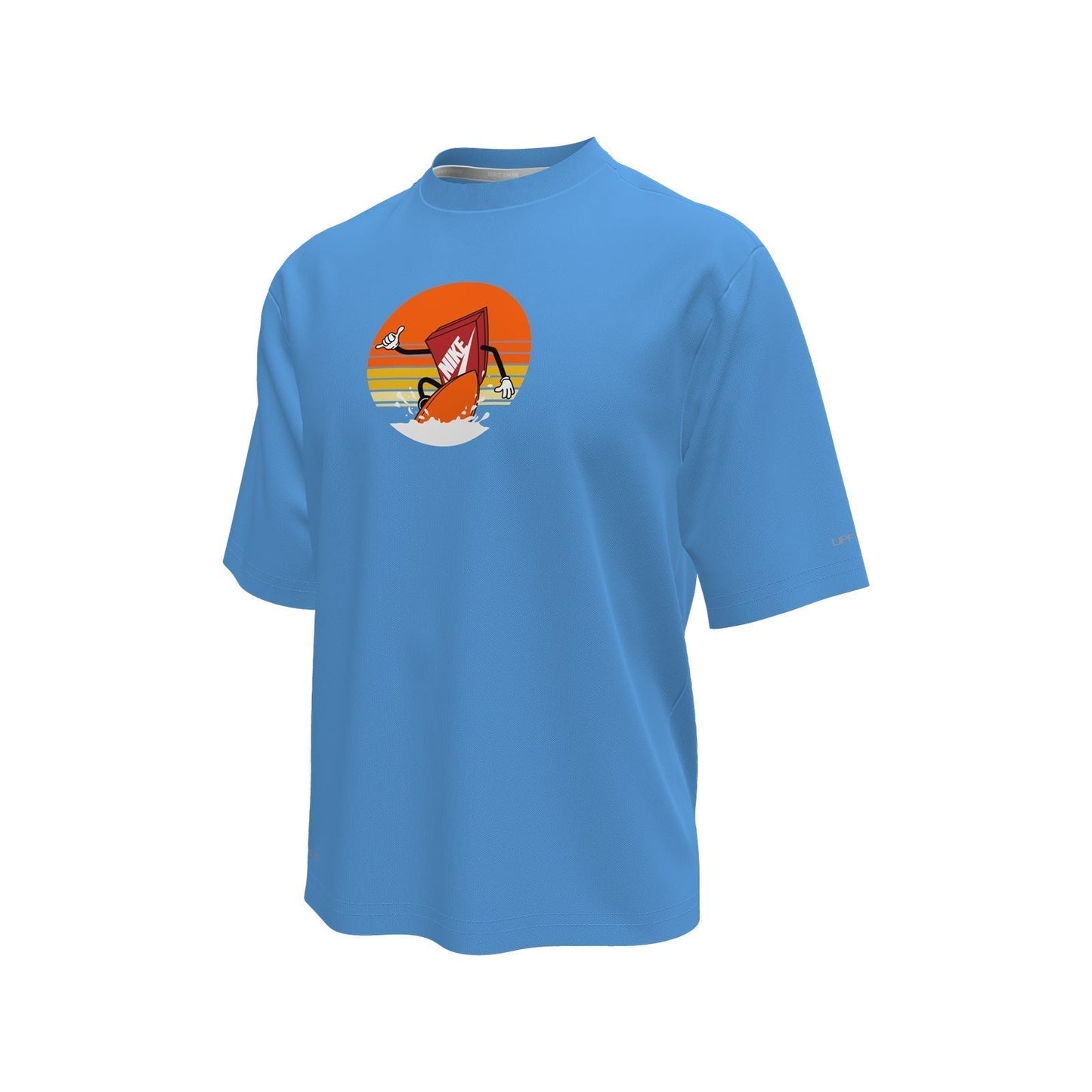 Nike Swim Boys Sunset Surf Short Sleeve Hydroguard Top