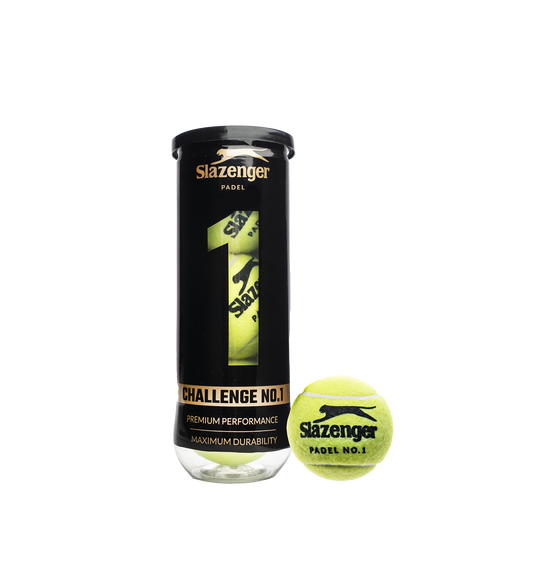 challenge no.1 padel balls slazenger padel